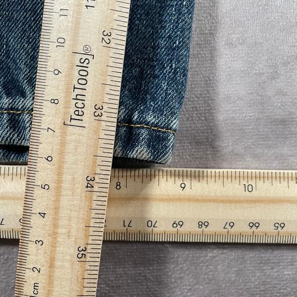 Vintage Harley Davidson Genuine Motor Biker Medium Wash Denim Blue Jeans - Picture 4 of 8